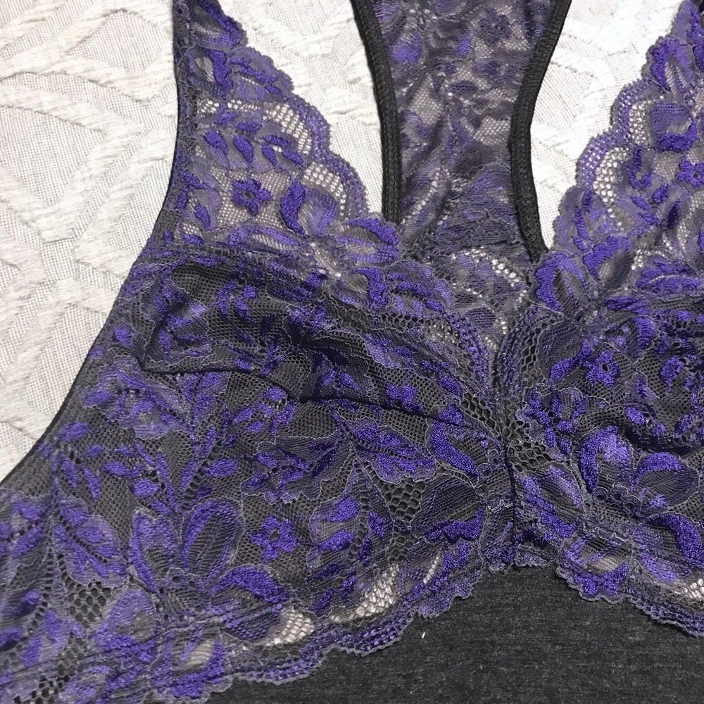 IntiMINT Cotton & Lace Nightgown